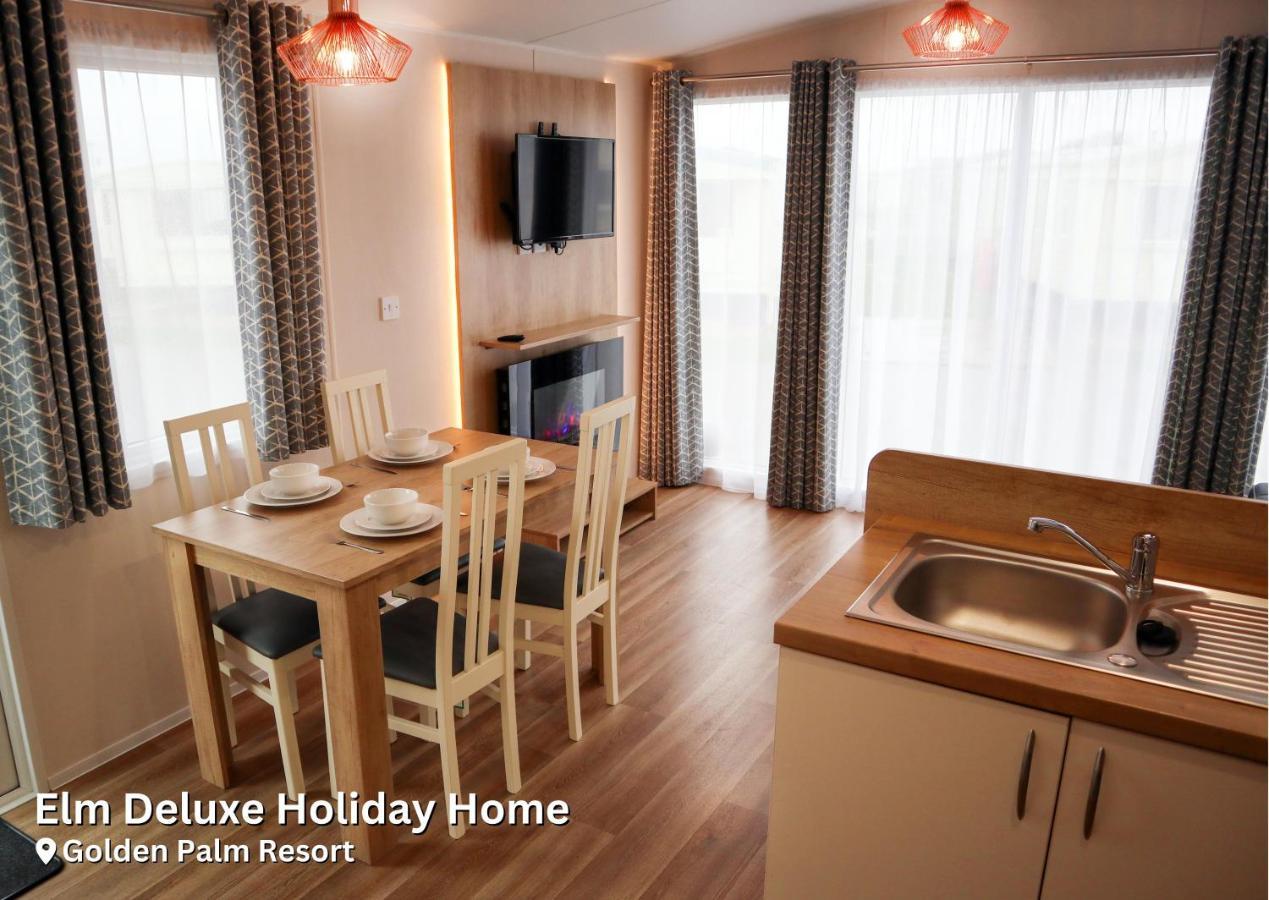 Elm Deluxe Holiday Home Чапел-Сент-Леонардс Экстерьер фото